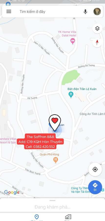 The Saffron - Nghe Tay Dalat Da Lat Exterior photo